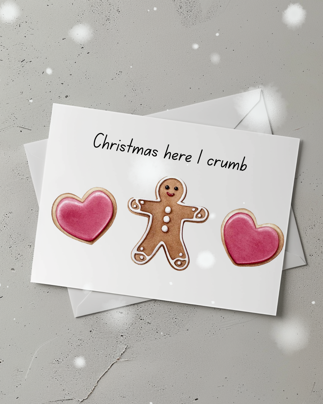 Greeting Card: Christmas Cookie