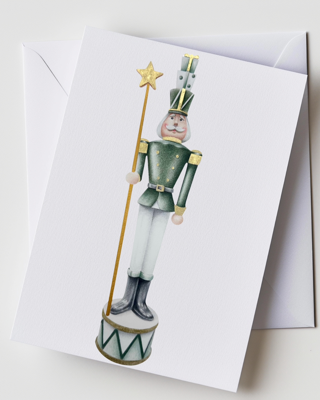 Greeting Card: Christmas Drummer