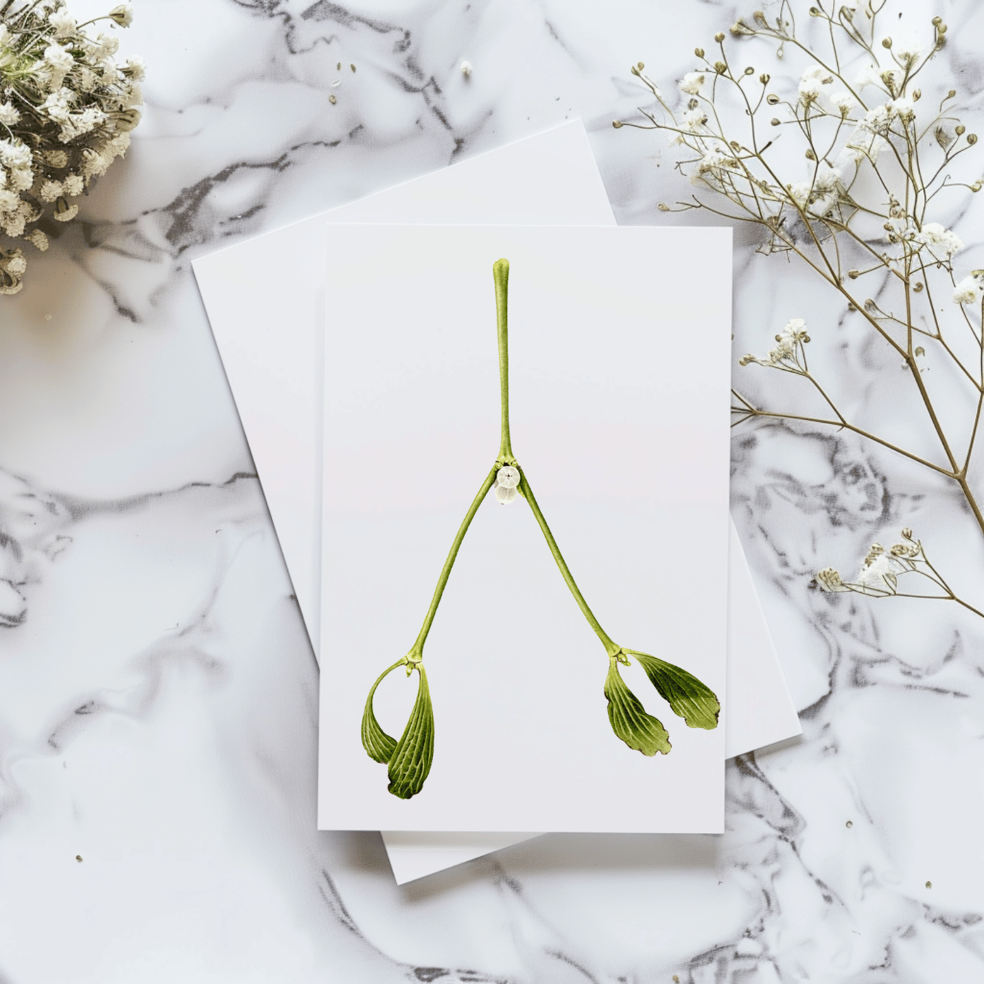 Greeting Card: Mistletoe