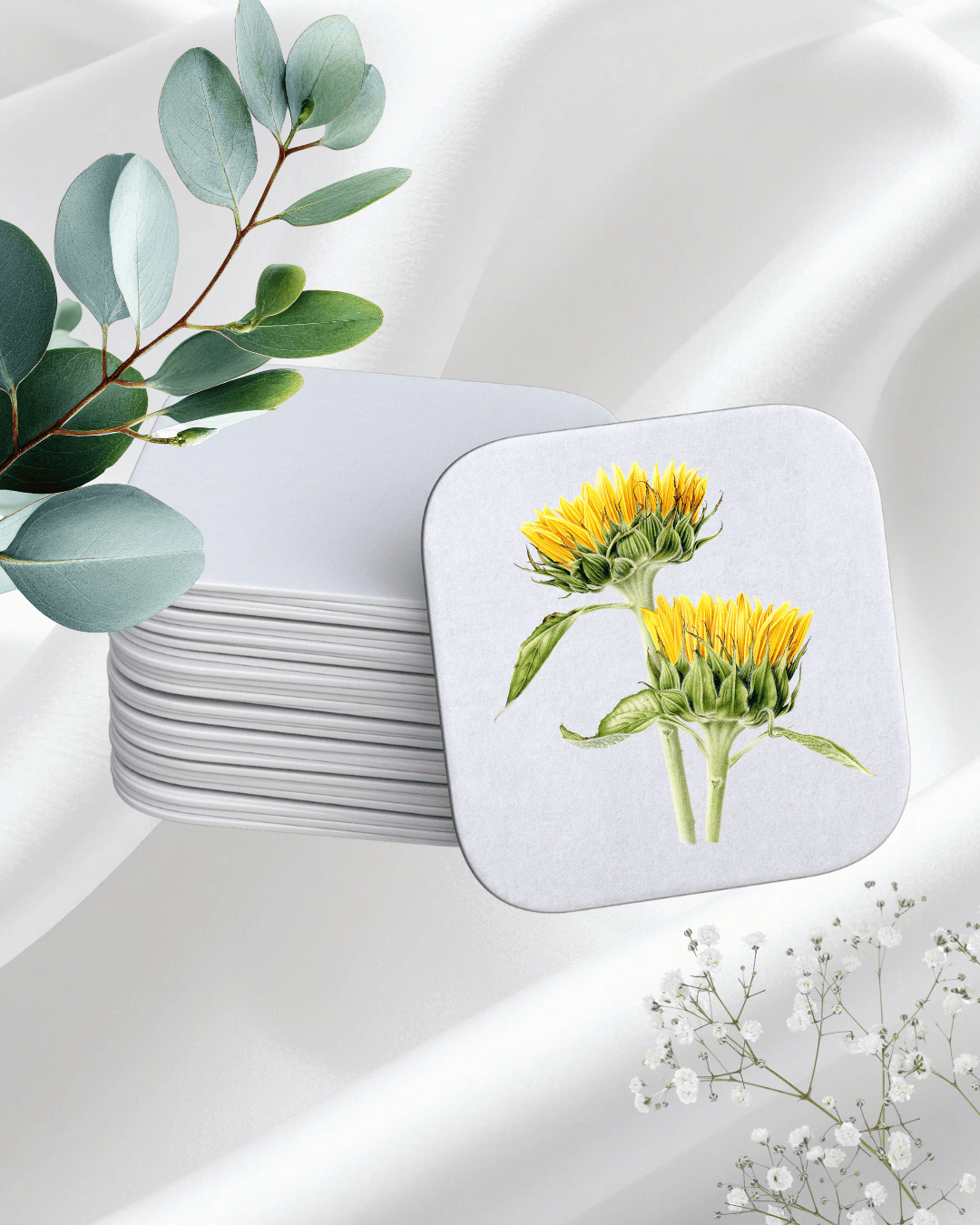 Sunflower Coaster